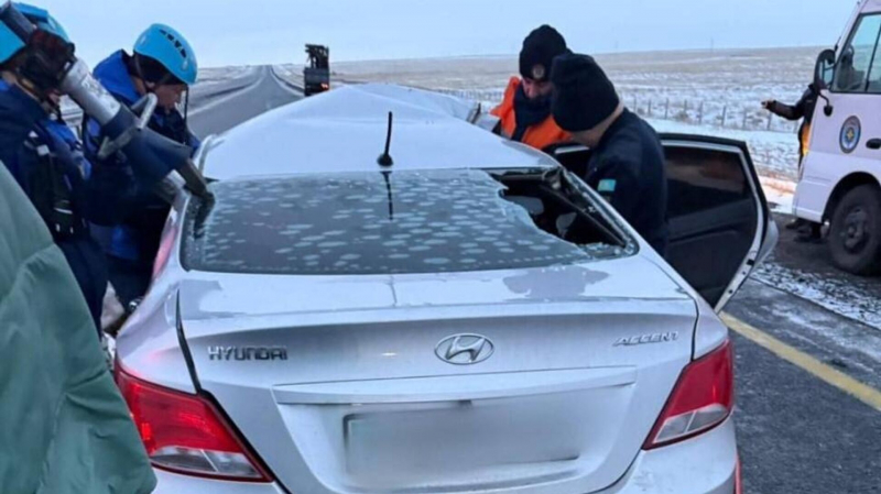 Два человека погибли в ДТП в Павлодарской области
