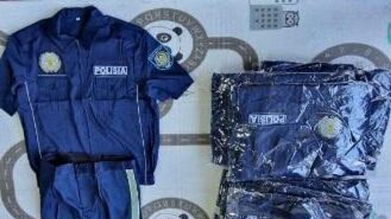 Крупную партию казахстанской полицейской формы пытались ввезти из Китая через Хоргос